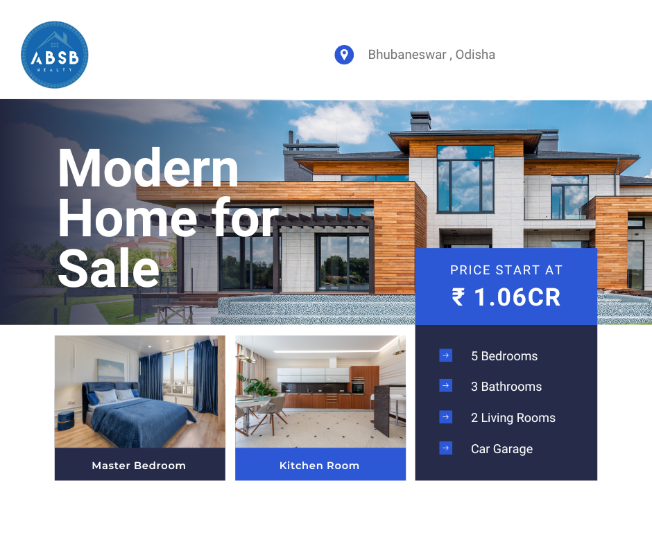 Modern Home For Sale In Bhubaneswar